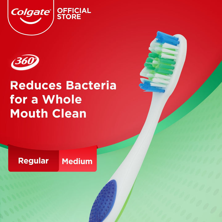 Colgate- 360 Base Toothbrush - Medium