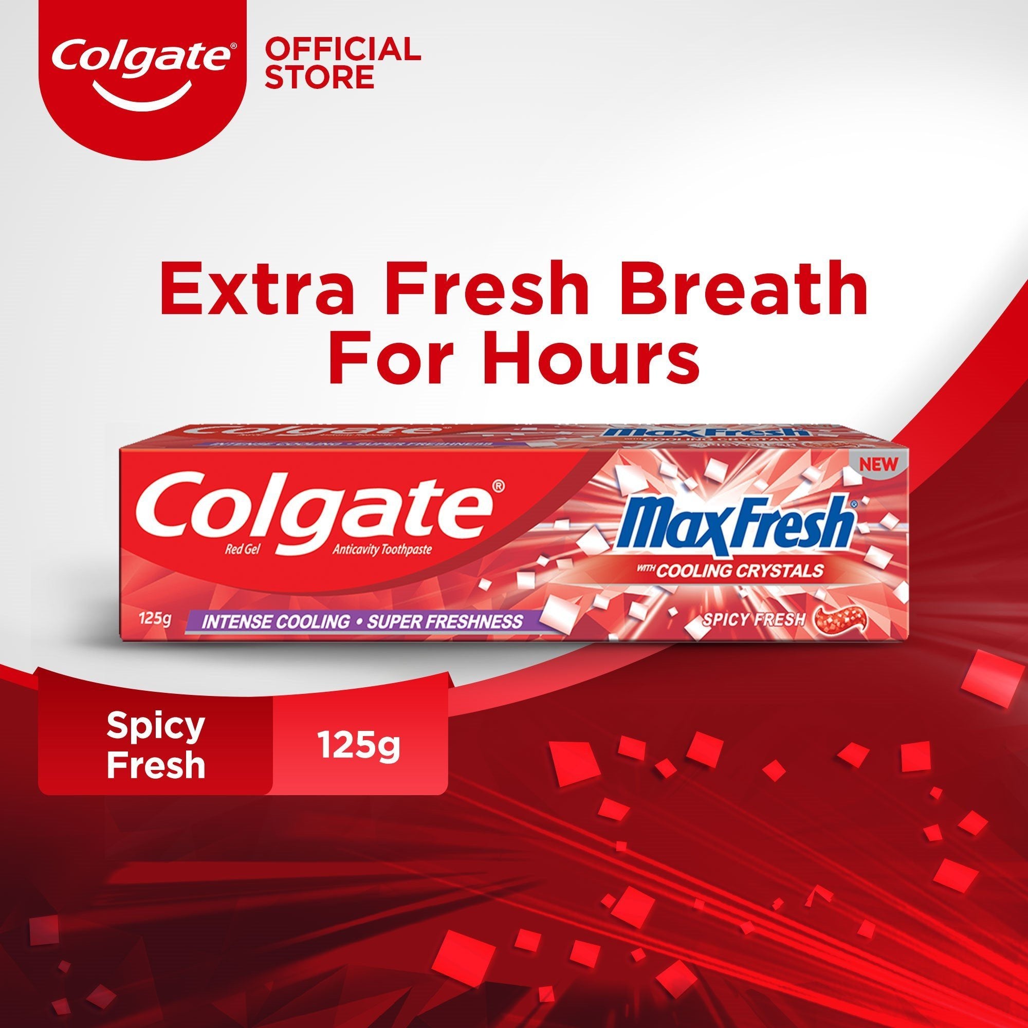 Toothpaste Fresh Colgate MaxFresh Spicy Fresh Toothpaste 125g – Bagallery