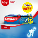 Colgate- Maximum Cavity Protection 150g + Free Zig Zag Toothbrush