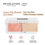 Relove By Revolution- Colour Play Blushed Duo Sweet
