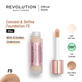 Revolution- Conceal And Define Foundation F5 Beige 23ml