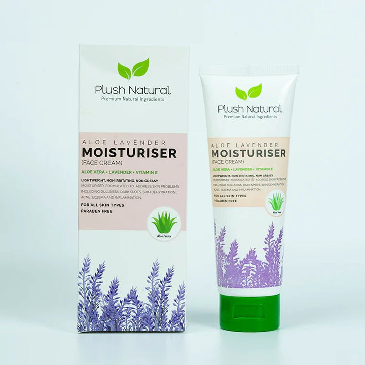 Plush Natural- Aloe lavender moisturiser (100ml)