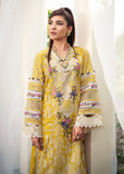 Maryam Hussain- Printed Lawn 3 Piece Unstitched Suit-Lemon Garden- DNO-5