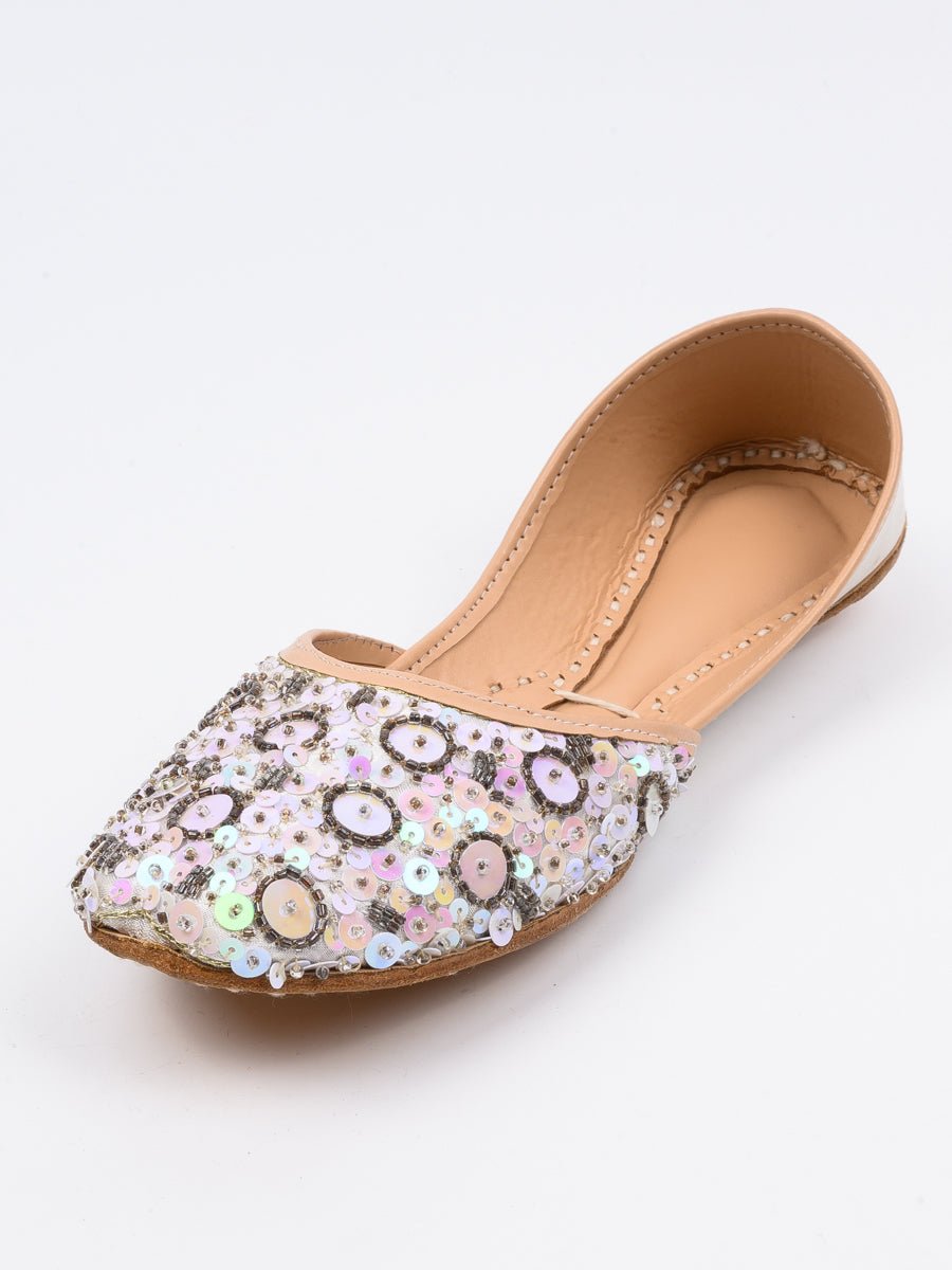Toheed Ansari Tauheed Ansari White Formal Khussa For Women's – Bagallery