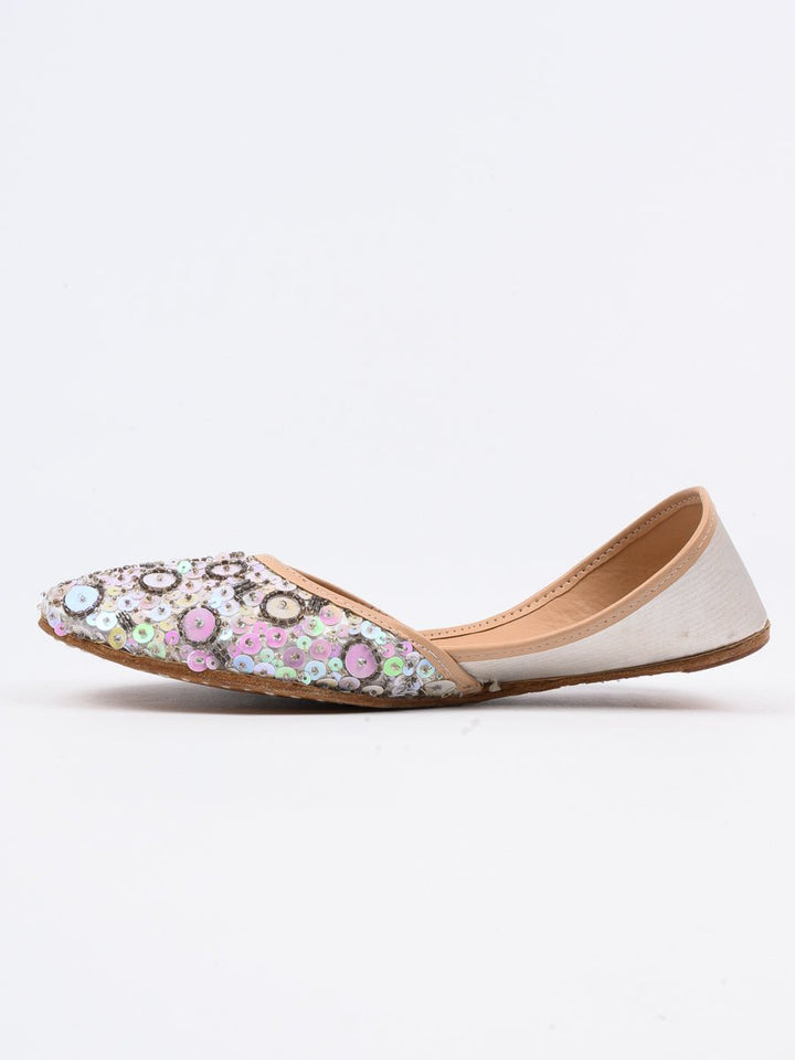 Toheed Ansari Tauheed Ansari White Formal Khussa For Women's – Bagallery