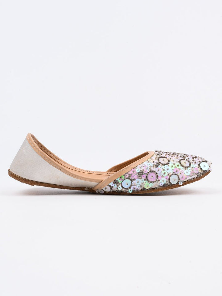 Toheed Ansari Tauheed Ansari White Formal Khussa For Women's – Bagallery