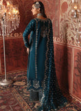 Divani By Afrozeh Embroidered Raw Silk Unstitched 3 Piece Suit - AFR23DSE AS-V2-03 KAIRA