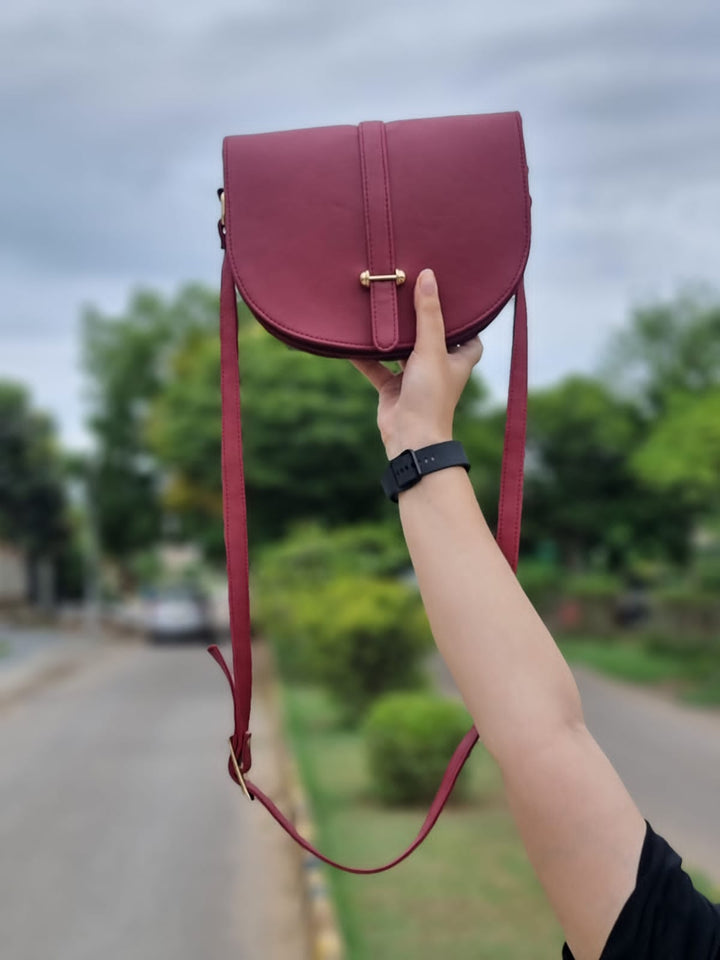 Style Pop Saddle - Maroon