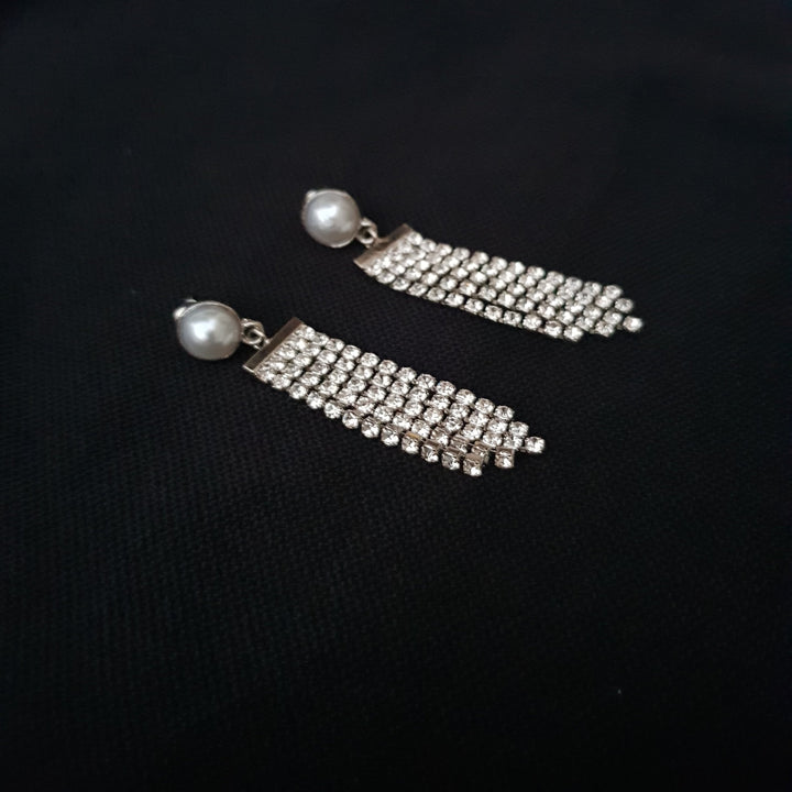 Raviiga- Fancy Rhinestone Drop Earrings