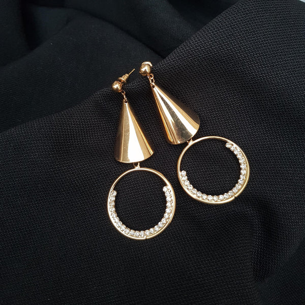 Raviiga- Golden Bell Earrings