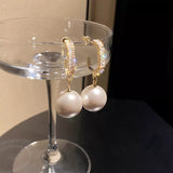 Semora Jewellery- Oversized Pearl Drop Earrings