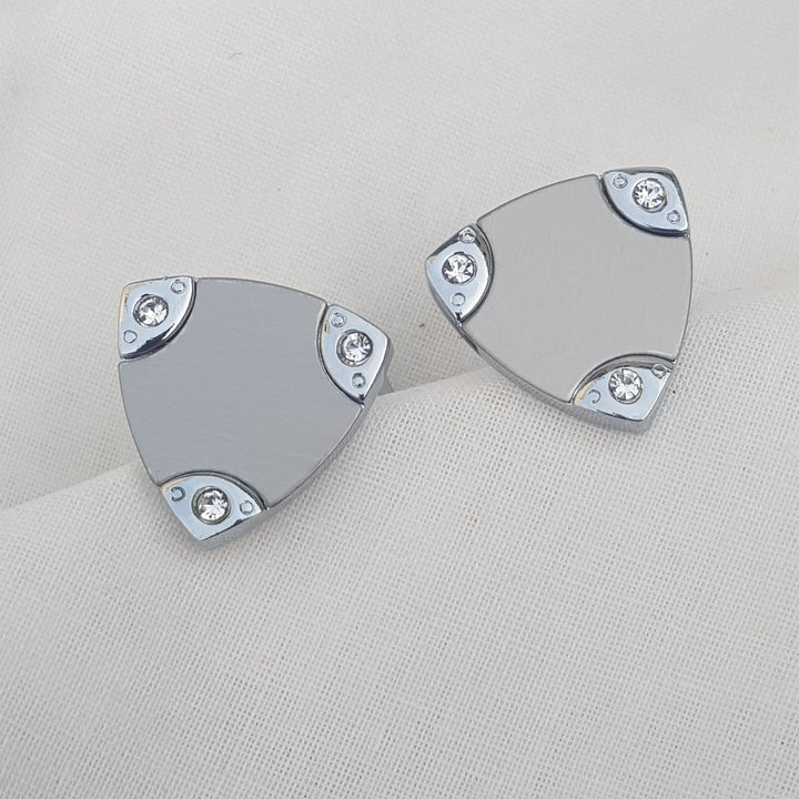 Raviiga- Tri-Stone Fancy Cufflinks