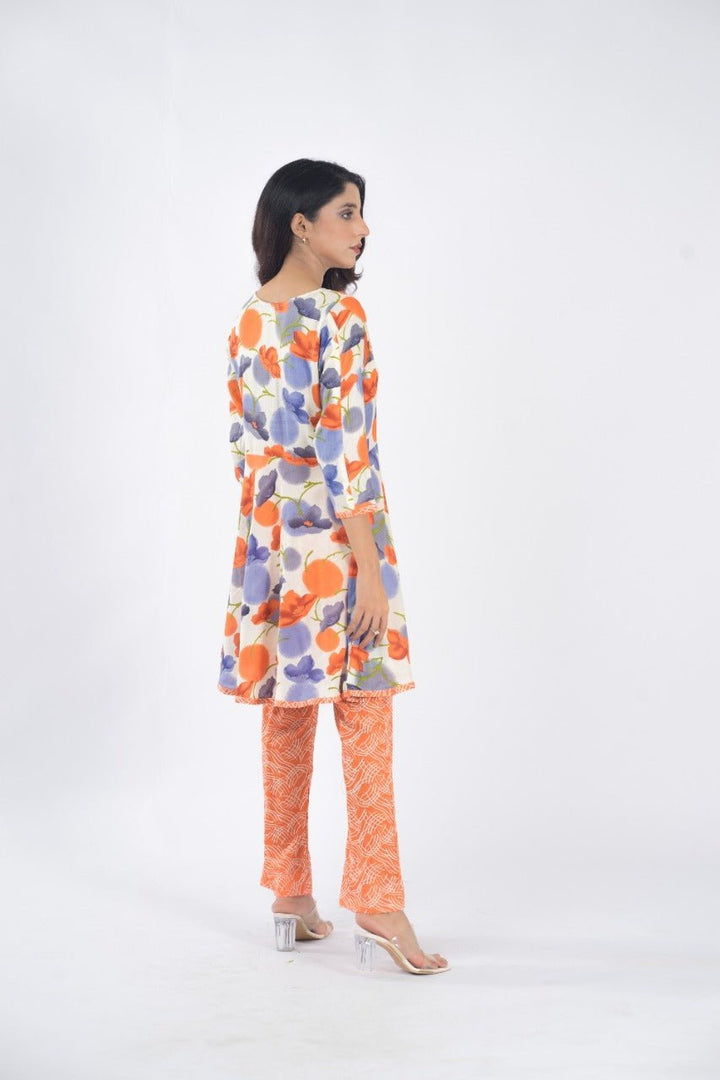 Emerce- Unstiched 2Pcs Lawn Suit - D14