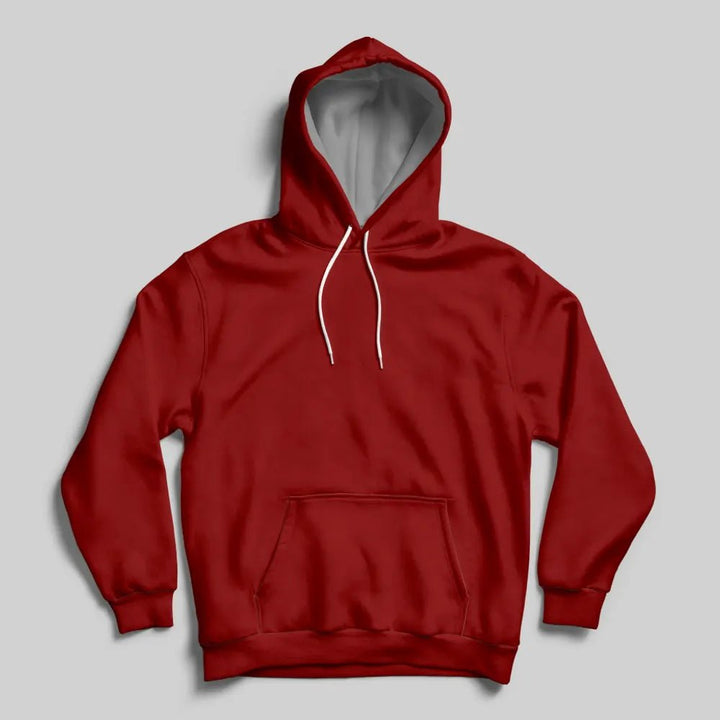 Emerce - Plain Hoodie - Maroon