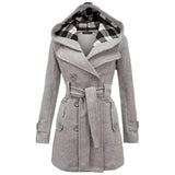 Emerce Women Long Coat - Grey