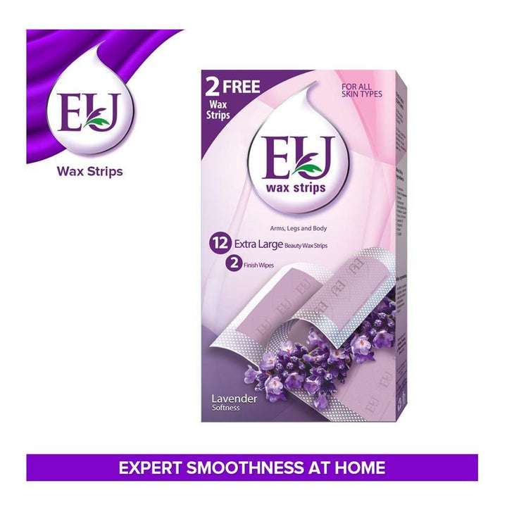 EU- Facial Wax Strip Lavender 12 Strip