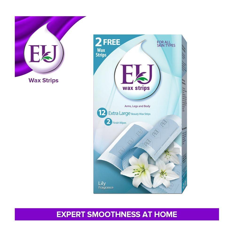 EU- Facial Wax Strip Lily- 12 Strip