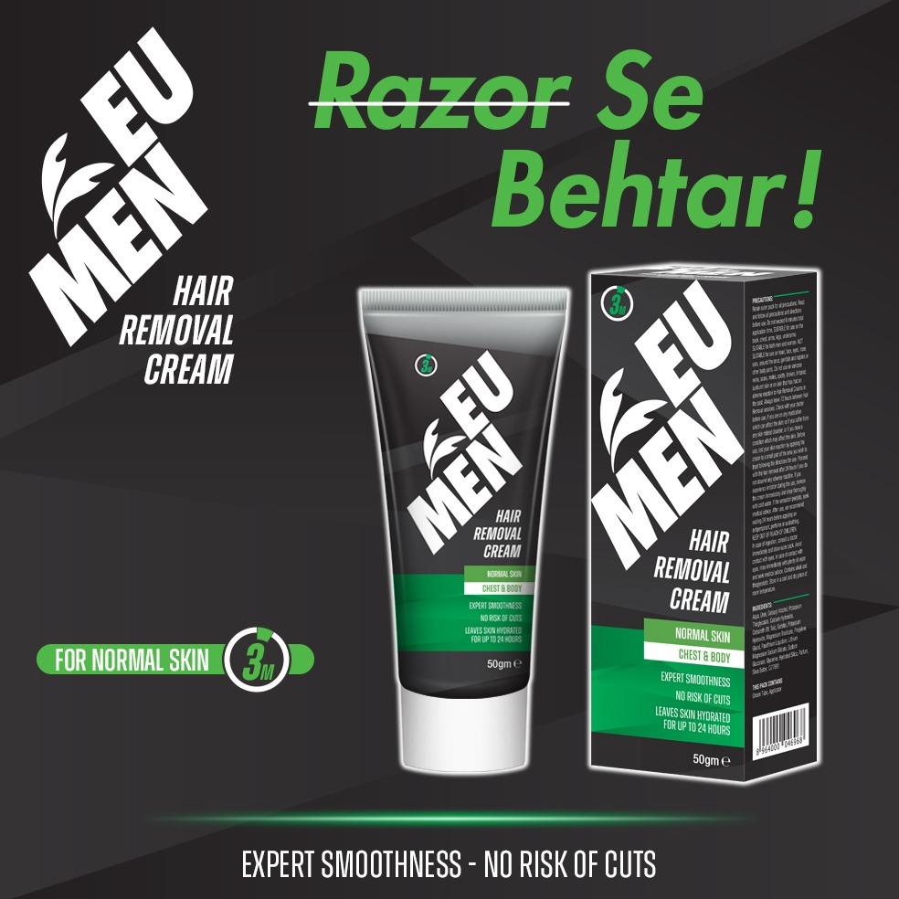 EU- Men Hair Removing Cream Normal Skin, 50g