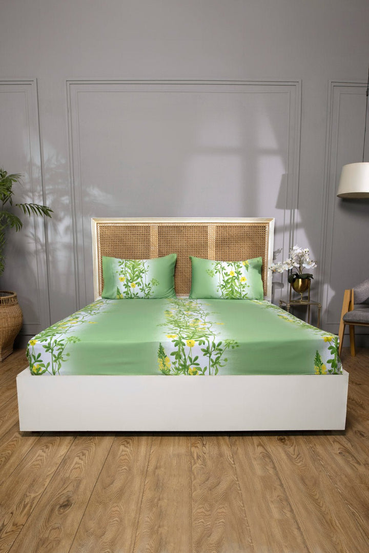 Sapphire- Flower Trail - Bed Sheet