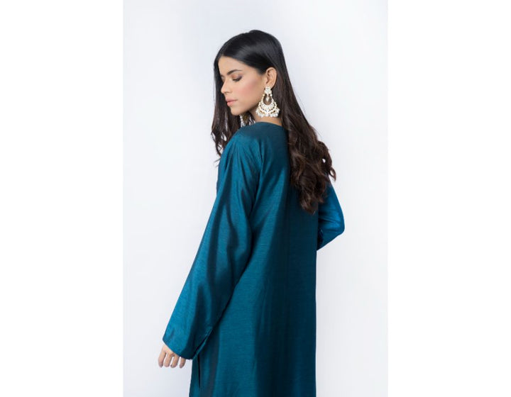 Sana Noor- Aminent Blue 3 piece suit