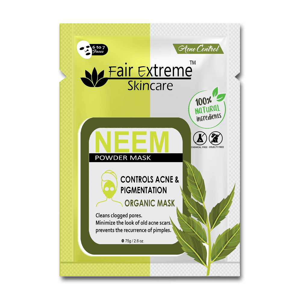 Fair Extreme Neem Powder Mask, 75g Controls Acne & Pigmentation