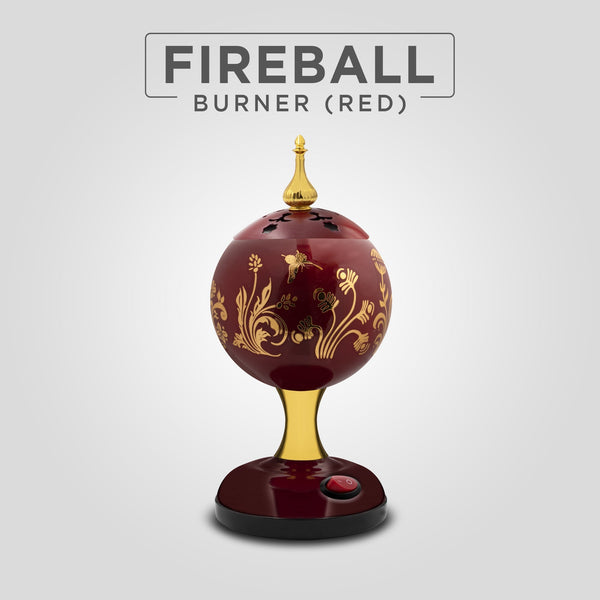 Fawwaha Fragrances- Fireball Electric Burner (small) Red