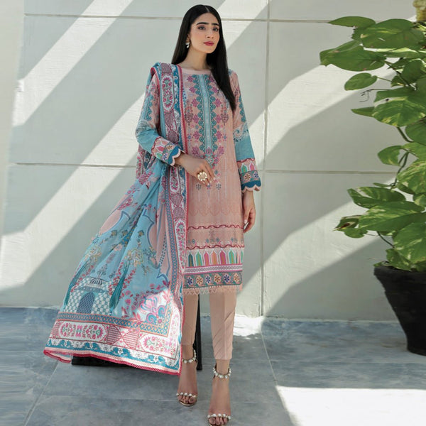 Florent- Everyday Wear Printed Lawn FL-1A