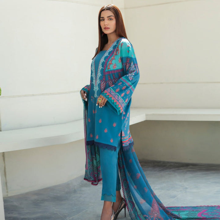 Florent- Everyday Wear Printed Lawn FL-5A