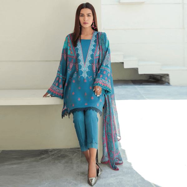 Florent- Everyday Wear Printed Lawn FL-5A