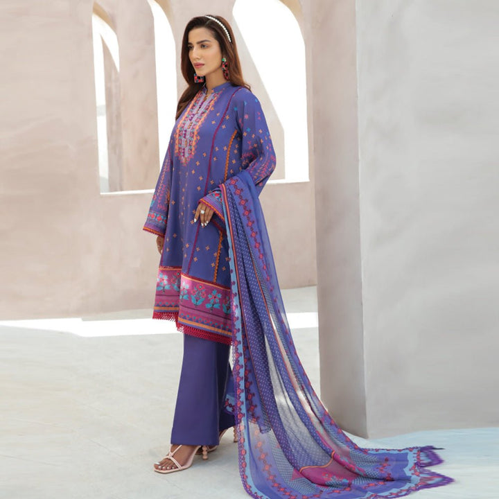 Florent- Everyday Wear Printed Lawn FL-6A