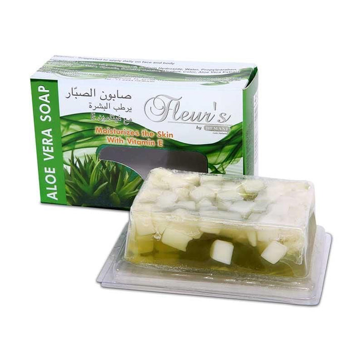 HEMANI HERBAL - Fleur's Aloe Vera Soap 130gm