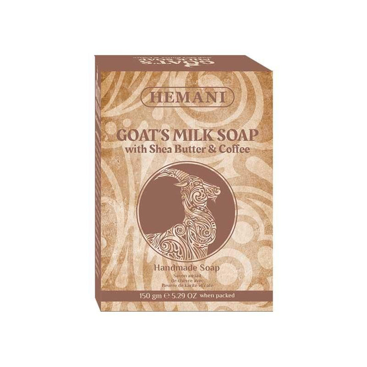 HEMANI HERBAL - Goat Milk Soap with Shea Butter & Coffee