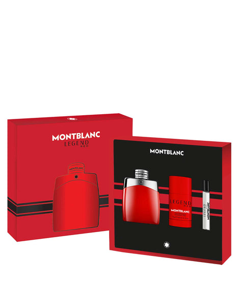 Mont Blanc - Legend Red (M) Edp - 100ml + 7.5ml + 75g - Deostick Set ...