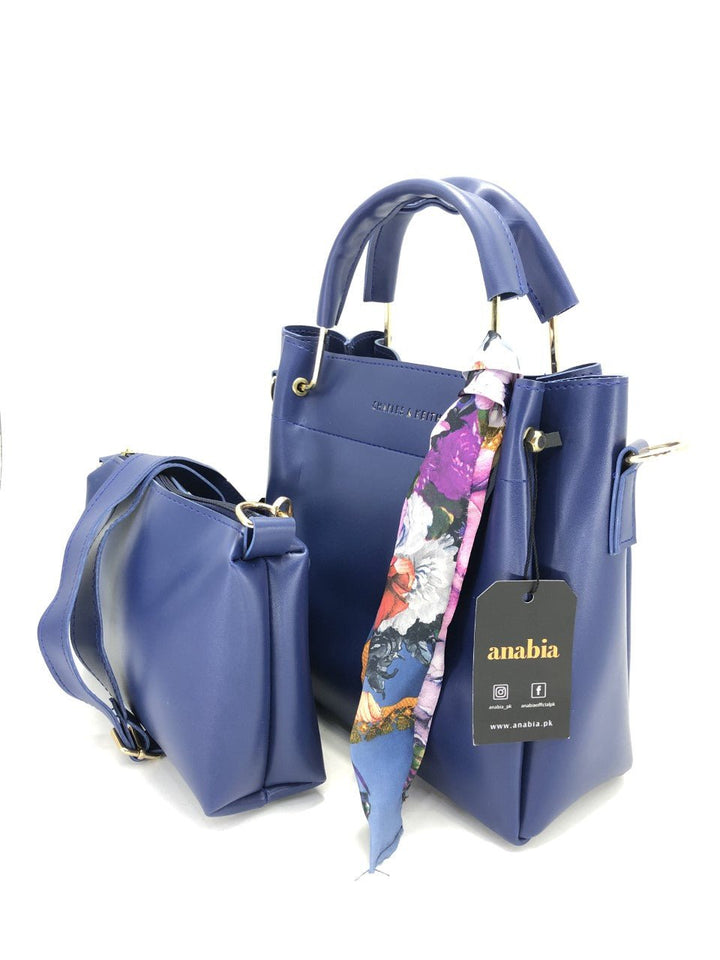 Anabia 2 Piece Vintage Bag-Blue