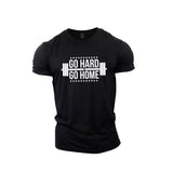 Era- Go Hard Go Home Black T Shirt For Men