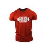 Era- Go Hard Go Home Red T Shirt For Men