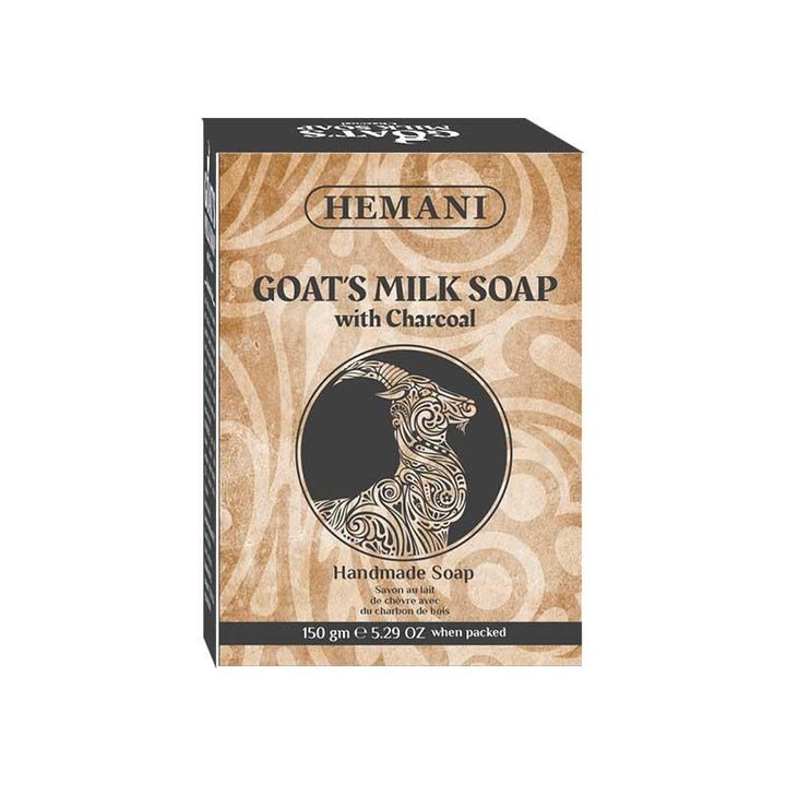 HEMANI HERBAL - Goat Milk Soap with Charcoal