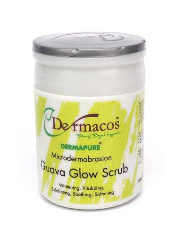 Dermacos- Guava Glow Scrub 500 Gms Net 17.6 Fl.Oz