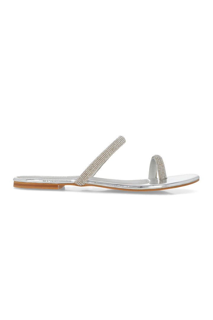 SPUTNIK Silver Flat Slipper H02143/010