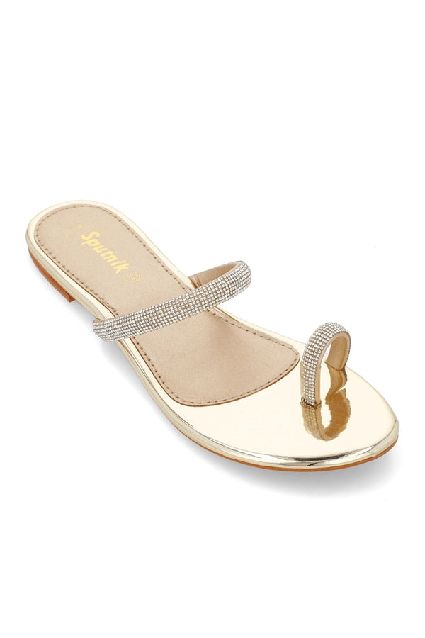 SPUTNIK Golden Flat Slipper H02143/011