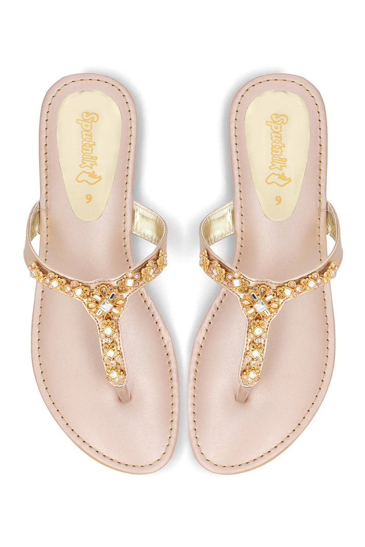 SPUTNIK Peach Flat Slipper H02167/130