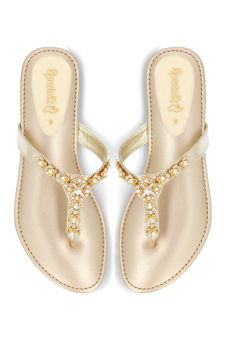 SPUTNIK Golden Flat Slipper H02167/011