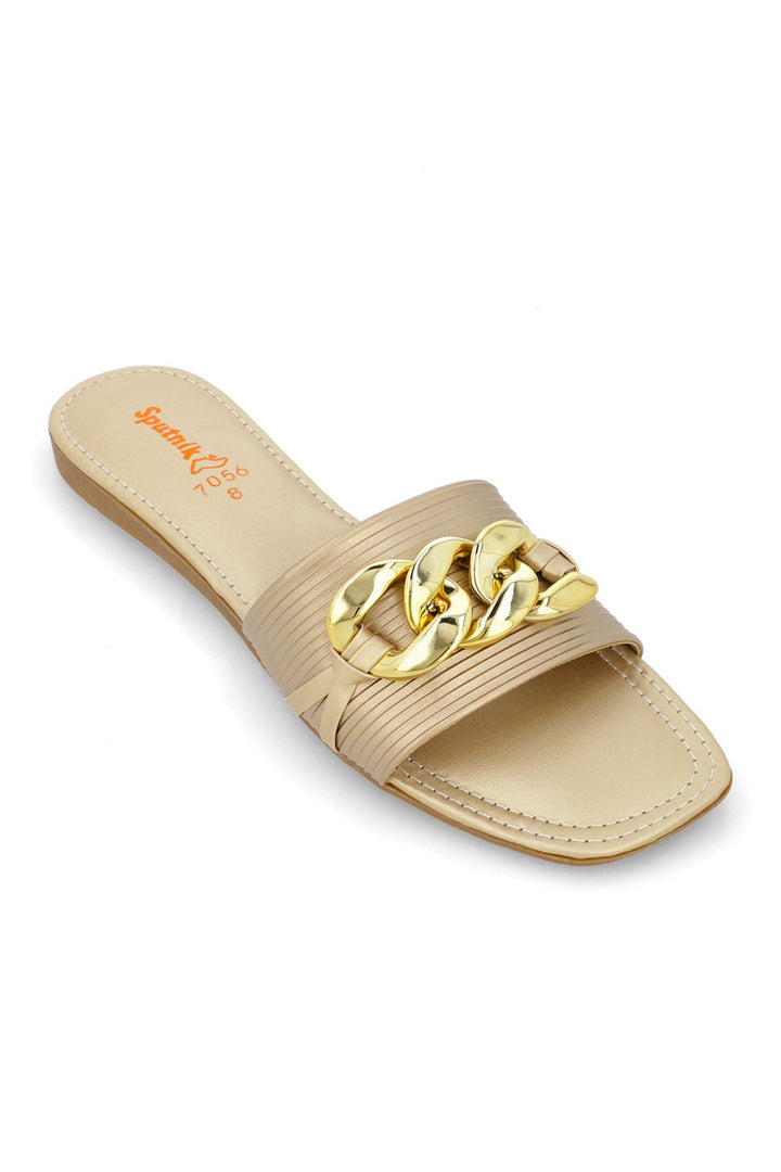 SPUTNIK Golden Flat Slipper H02934/011