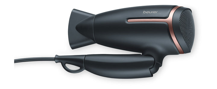 Beurer- Travel hair dryer – Handy size ideal for traveling – Soft touch surface – 1200/1600W