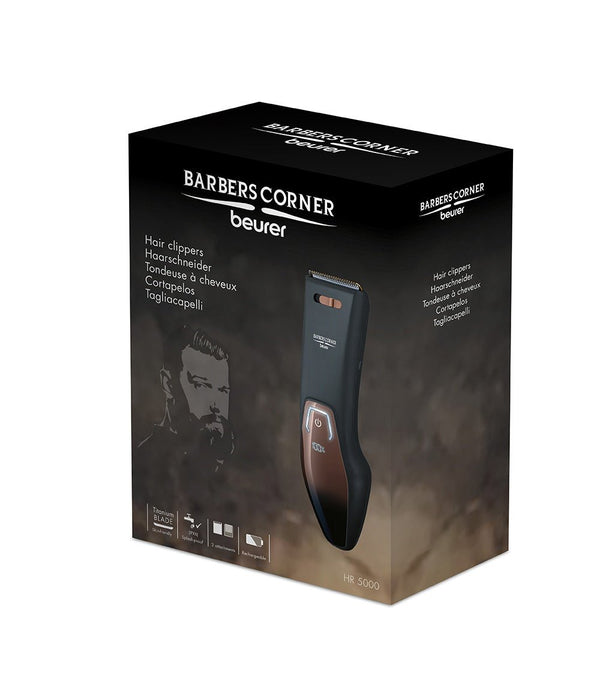 Beurer- Hair Clippers-Waterproof-Quick charge- 2 attachments