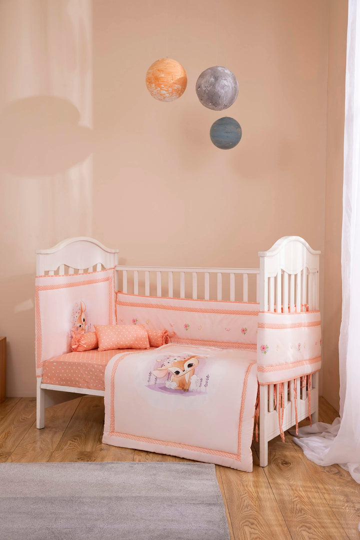 Sapphire Deer - Baby Cot