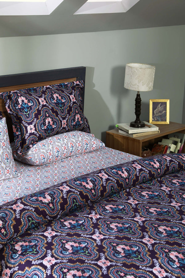 Sapphire Contemporary Bohemian-Sham