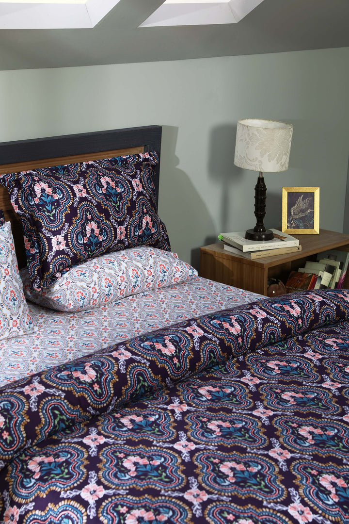 Sapphire Contemporary Bohemian-Sham