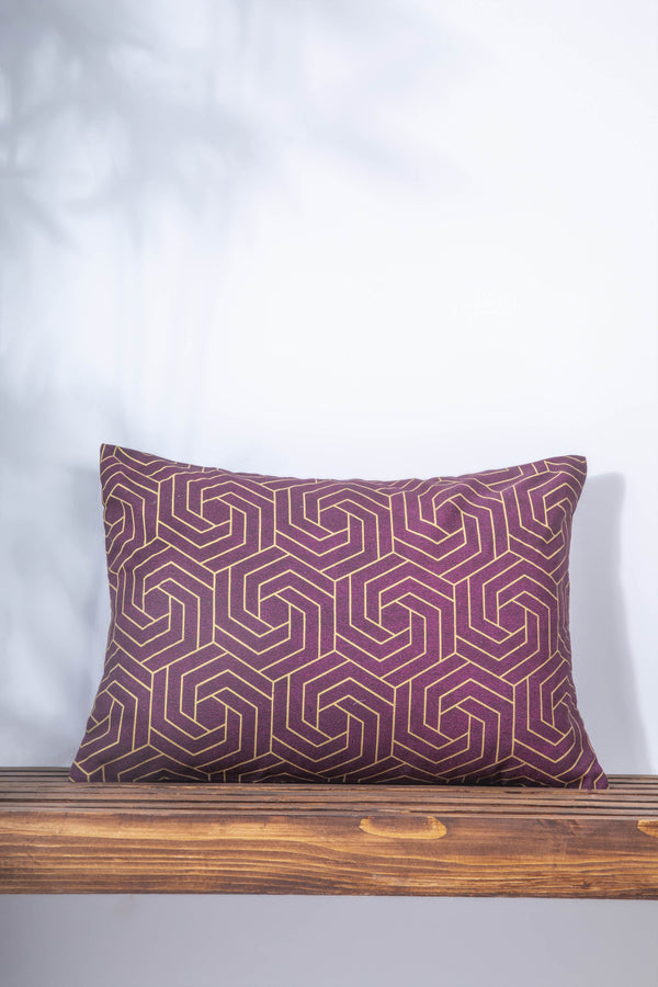 Sapphire Maze 1 - Cushion Cover