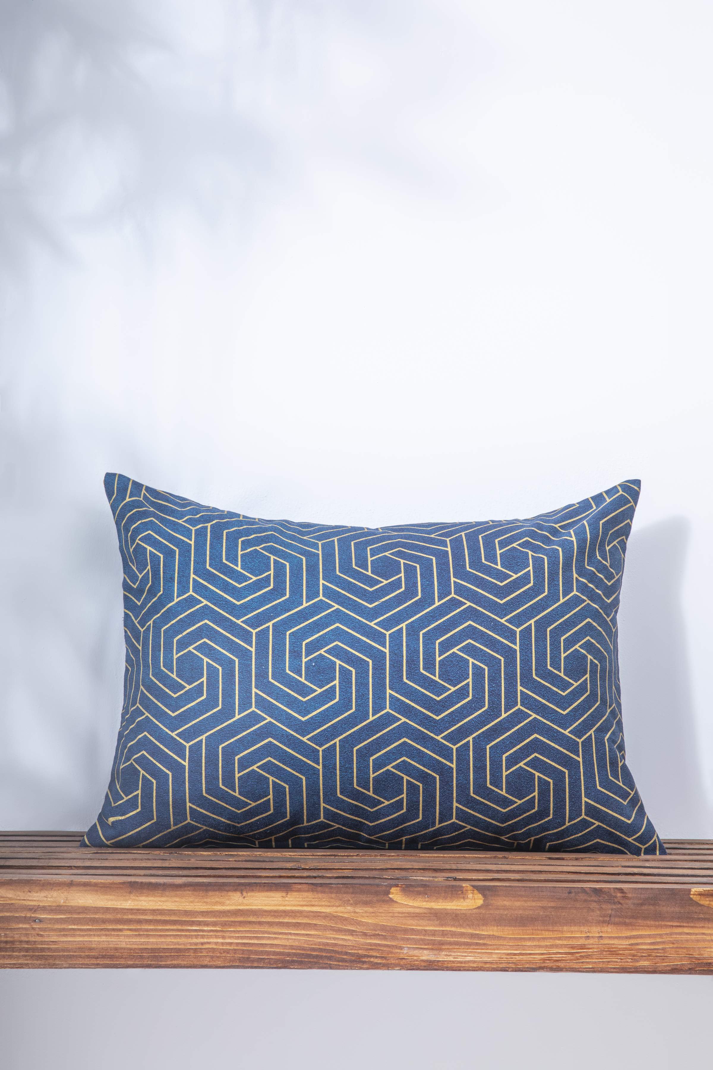 Sapphire Maze 3 - Cushion Cover